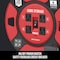 Craftsman Cord Reel With Hand Lamp, Hand Operated, 14 AWG, Red Reel Color, 1 ft Length, 4 Outlets CMXCRPA1401 - alternate 7